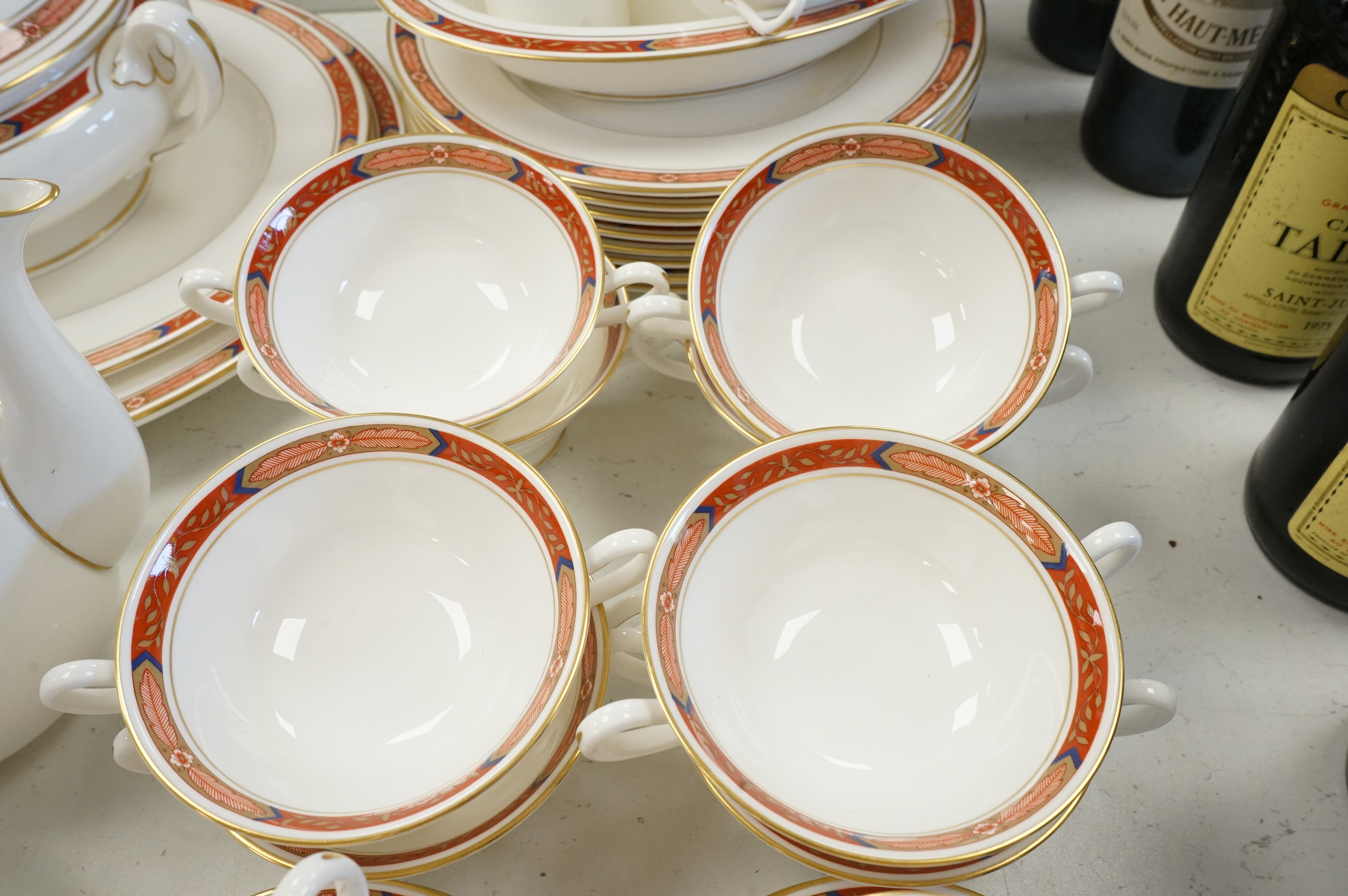 A Royal Worcester Beaufort dinner service